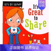 [正版]英文原版绘本 It’s great to share 分享真的太棒了 儿童性格行为习惯养成 亲子早教启蒙认知图画