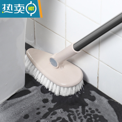 敬平清洁刷子卫生间地板刷浴缸刷家用器长柄浴室清洁器硬毛瓷砖刷