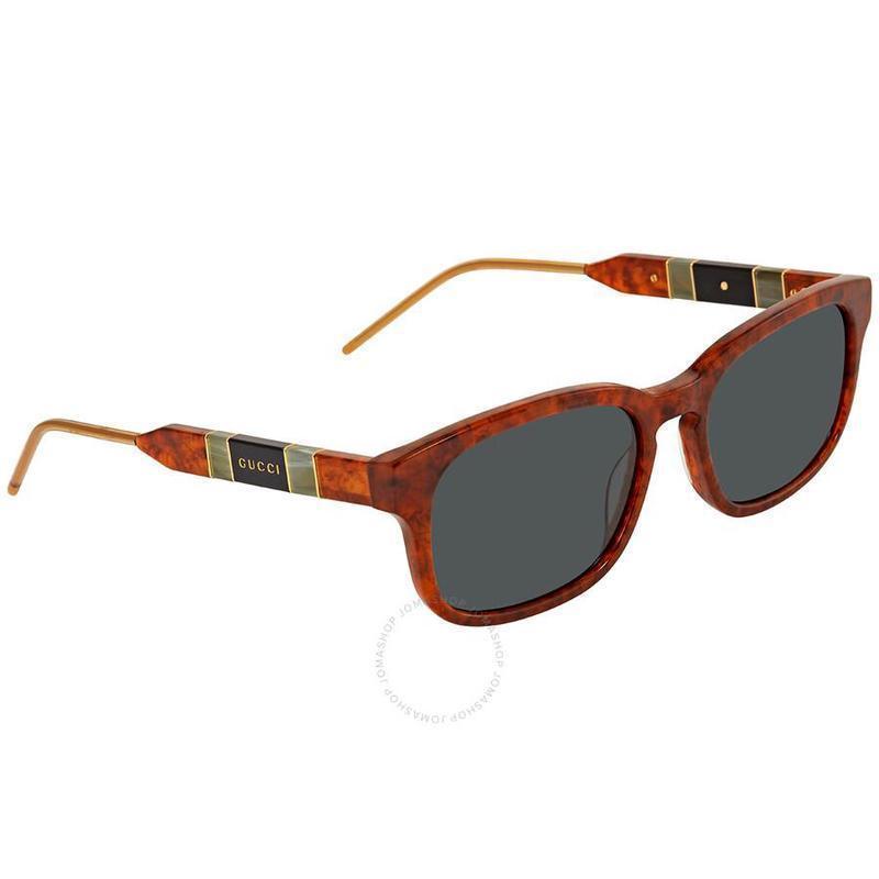 古驰gucci 男士太阳镜 夏季防紫外线 绿色矩形男士太阳镜墨镜男gcgg0