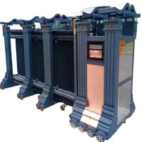 睿福隆伸缩门电动门 DPZC 米