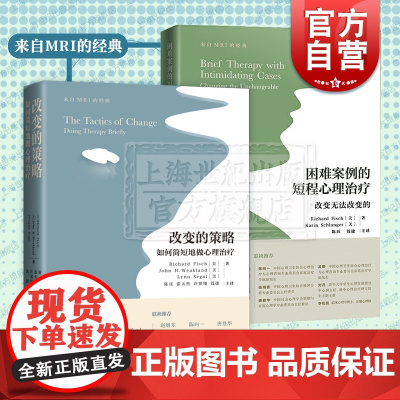 困难案例的短程心理治疗:改变无法改变的/改变的策略:如何简短地做心理治疗 心智研究所来自MRI的经典上海科学技术出版社心
