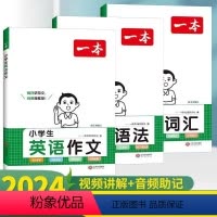 小学英语一套通(词汇+语文+作文)3册 小学通用 [正版]小学英语语法专项训练习题英语语法与词汇2000题 小学英语作文