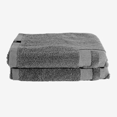 JoinBreak(闯越极限)健身运动毛巾全棉加厚加长防滑套头功能毛巾瑜伽跑步户外游泳青灰