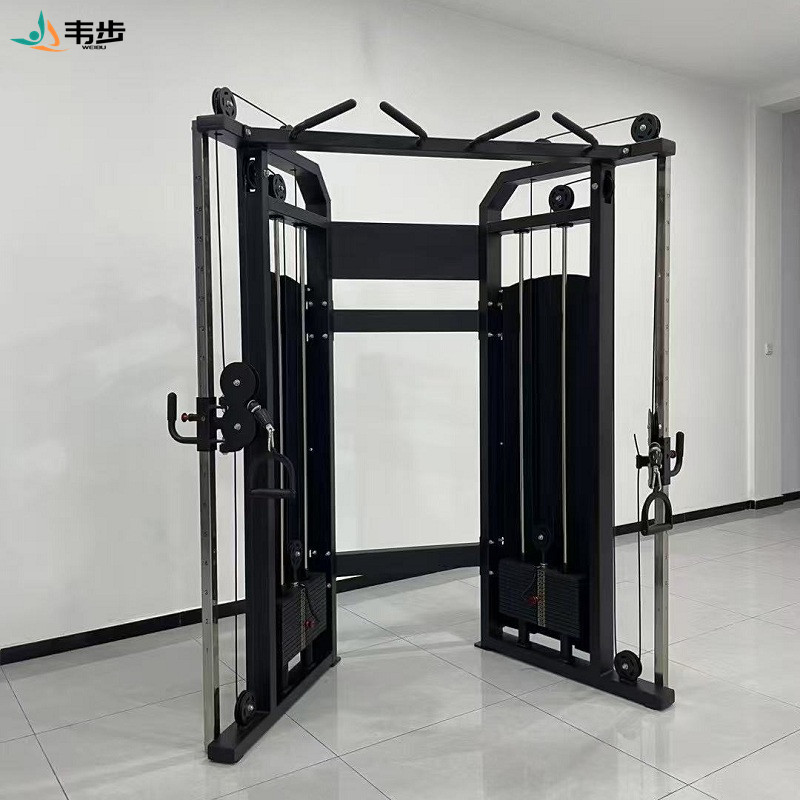 韦步EM1027商用小飞鸟双臂拉力机(不带后护板)综合力量训练器械