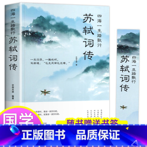 [正版]苏轼词传诗词江城子全集文集词集合注定风波一衰烟雨任平生 苏东坡诗词 苏轼传记 苏东坡传书原版