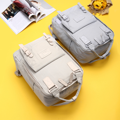 双肩包女ins韩版潮流大容量书包中学生初中高中甜甜圈小学生背包