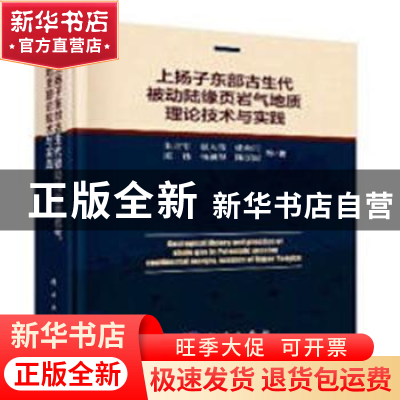 正版 上扬子东部古生代被动陆缘页岩气地质理论技术与实践 朱立军