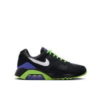 耐克(NIKE)复古老爹鞋男鞋真皮拼接透气跑步鞋休闲运动鞋黑白绿紫