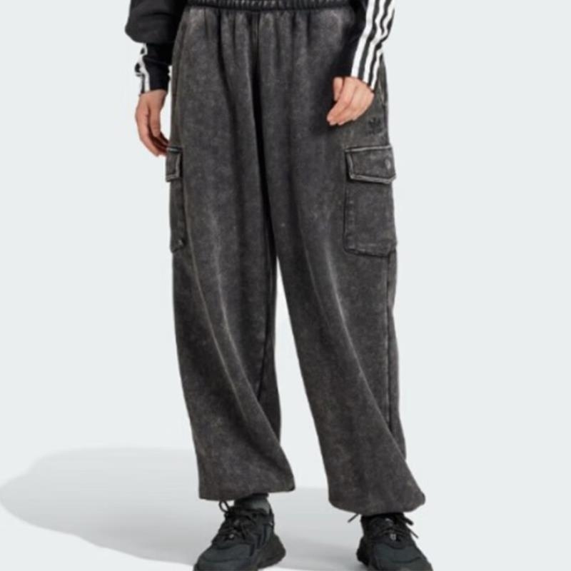 adidas/阿迪达斯女裤新款透气宽松休闲裤收口长裤 JJ0332 C