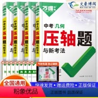 [几何+函数+物理+化学]4本套装 初中通用 [正版]2024万唯中考数学物理化学压轴题专项训练 初二初三初中数学几何二