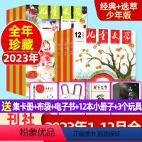 C[全年珍藏共36本+ 送3个赠品+3个玩具]少年版2023年1-12月含小书房 [正版]过刊处理儿童文学少年版/儿