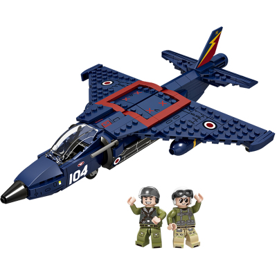 汇奇宝 兼容乐高积木飞机系列高难度巨大型男孩子拼装军事歼20战斗机