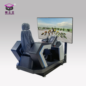 硕士王 SHUOSHIWANG 工程车驾驶模拟器轮式挖掘机单屏模拟训练器