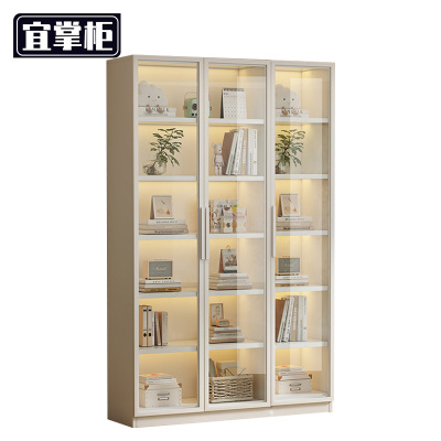 宜掌柜 玻璃书柜