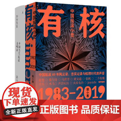 有核 沙沙生长 郭小寒两册套装 中国摇滚小史 中国当代民谣走唱录 乐队的夏天 理想国图书店