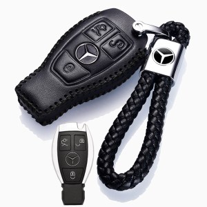 [补贴10%]适用于2020款奔驰E300L钥匙套E260L E200 E350真皮汽车专用钥匙包汽车钥匙包