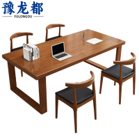 豫龙都书桌椅1.6m套