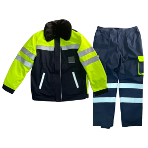 捷妮特 高可视警示防护棉衣套装 M-4XL 套