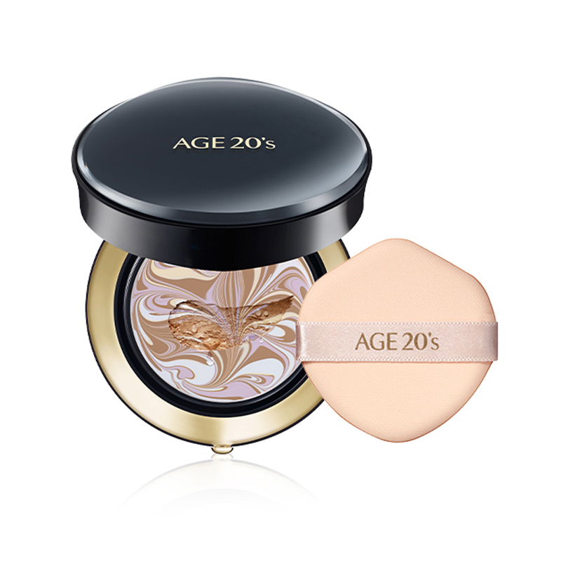 韩国Aekyung爱敬进口原装韩国爱敬气垫age20s四色拉花遮瑕保湿持久控油