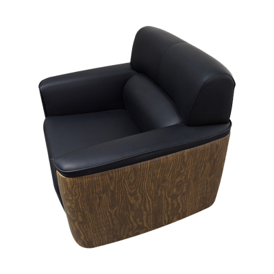 中豫鑫泽 ZYXZ3110421 办公沙发会客接待沙发 西皮单人位