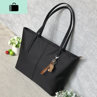 防水牛津布包尼龙女单肩包2020新款大容量托特包布袋百搭手提女包NEW LAKE女士单肩包