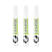 宝克(BAOKE)MP2904 油性速干可加墨记号笔 防水不易掉色大头笔/轮胎油漆笔/标记涂鸦笔 白色 12支/盒 1盒