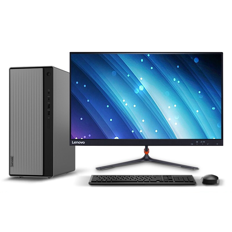 联想(lenovo)天逸510pro台式机高性能商用办公家用设计电脑整机 十代