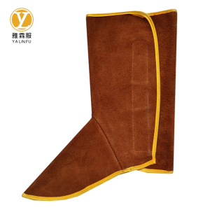 雅霖服 牛皮防烫耐磨脚盖 YLF-JG03 双