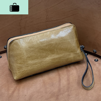 女士皮手拿包2020新款韩版百搭时尚简约头层牛皮软皮小包手包潮new