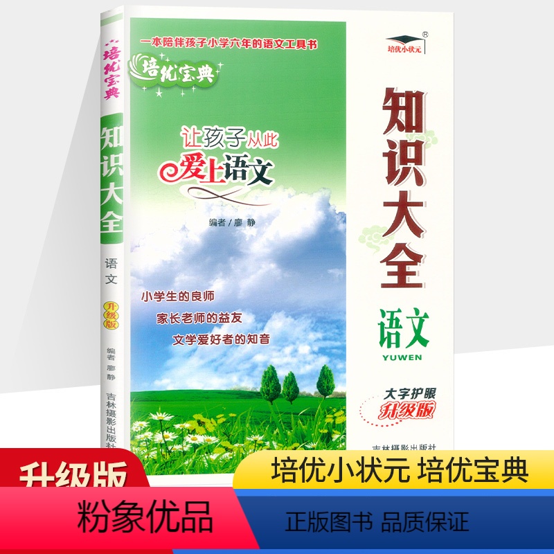 知识大全 [正版]培优宝典 知识大全语文 大字护眼升级版 让孩子从此爱上语文小学知识集锦基础知识手册全国通用版小升初总复