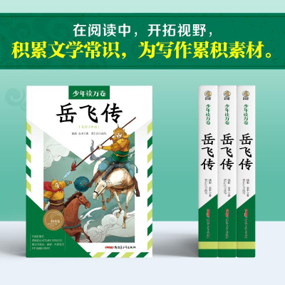 [M]岳飞传(美绘少年版)-9787559091123