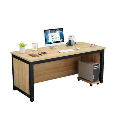 晋舰 电脑桌台式办公桌办公室职员桌写字台老板桌工位 1.2*0.6米无柜