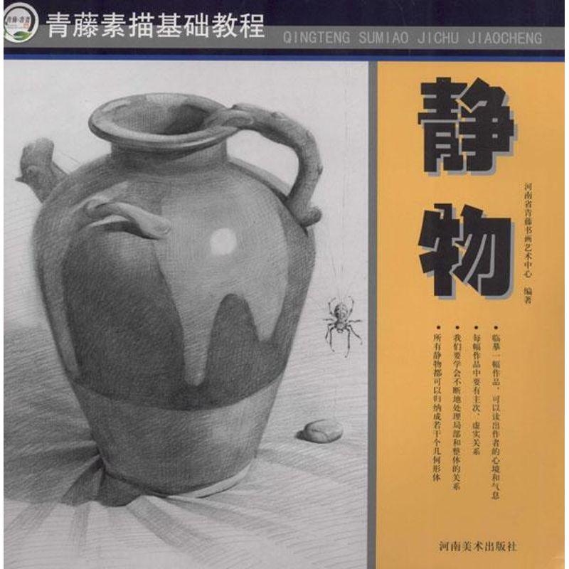 正版新书]青藤素描基础教程·静物河南省青藤书画艺术中心 编9787