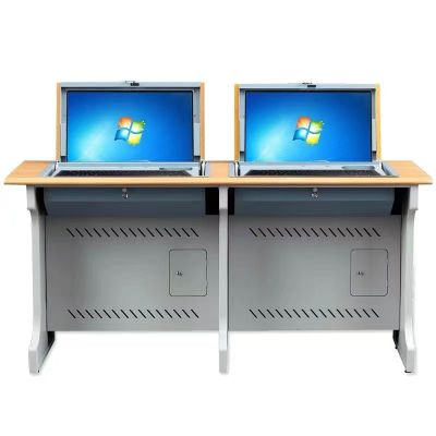 美沐芯品 电教室翻转电脑桌1600*600*760mm/张