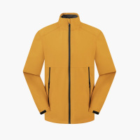 春秋季新款户外情侣冲锋衣户外休闲百搭防风立领上衣男士运动外套