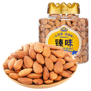 臻味-660g澳洲原味扁桃仁黄金产区零添加低温烘焙坚果