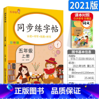 五上 语文 [正版]2024春小学生练字帖小学生一年级二三四五六年级上册下册语文同步练字帖人教版控笔训练硬笔书法每日一练