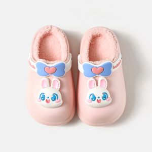 巴拉巴拉儿童棉拖鞋男童冬季宝宝室内卡通恐龙小孩保暖女童居家鞋