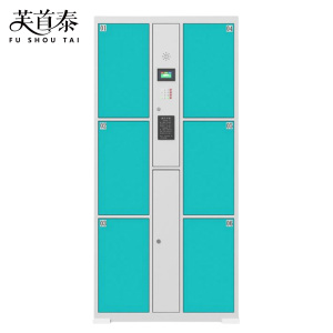 芙首泰电子存包柜自设密码6门850*460*1800mm台