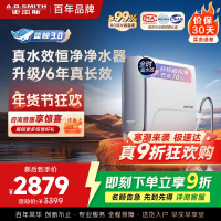 AO史密斯佳尼特[25年新升级]蓝鲸真水效净水器家用厨下式直饮净水机净饮机1000G CR2500AE1 国家补贴