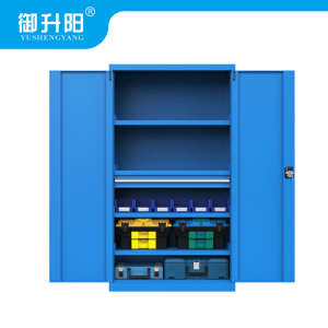 御升阳 重型工具柜/车间工具收纳柜储物柜(颜色蓝 灰白可备注) 单抽无挂板 YSY-GJG-03