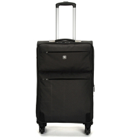 SUISSEWIN瑞士布艺时尚商务休闲多功能拉杆箱旅行箱24寸SN8918B