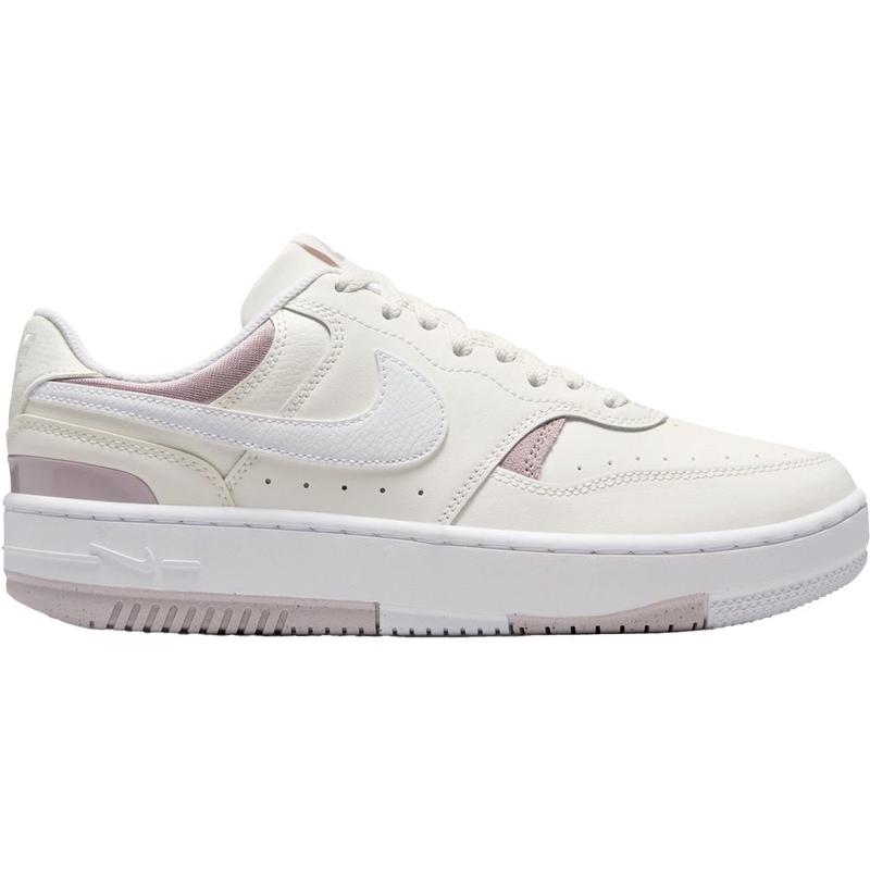 耐克(NIKE)女鞋休闲板鞋舒适平台增高透气拼接帆布运动鞋日常百搭