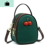 上新小包包女2020新款可爱女包潮时尚百搭斜挎包手提单肩包NEW LAKE 墨绿色女士单肩包