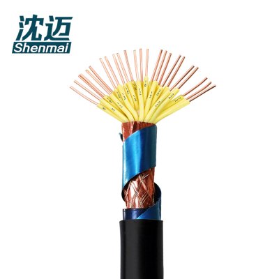 沈迈 铜芯铠装电缆 ZR-KVVP22-450/750V-24*1.5平方 /米