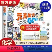 元素都市GO [正版]元素都市GO 118种化学元素带你探索世界 中小学生成人轻松学习不用背的化学元素周期表医疗航空用途