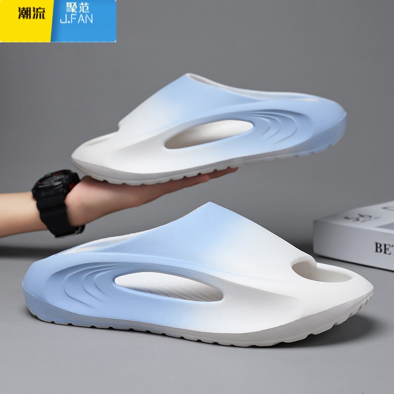 聚范拖鞋男款夏季踩屎感室内居家用浴室洗澡防滑外穿运动沙滩凉拖