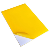 联翰(LENHANG)LP01A-210X300-YL 210mm*300mm 反光标签胶贴(计价单位:平方米)黄色