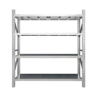 臻远ZY-BXGHJ-18不锈钢货架201材质四层仓储货架 500kg主架