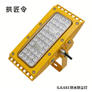 拱匠令 GJL683 防水防尘灯 100W 220V LED IP66(计价单位:个)黄色
